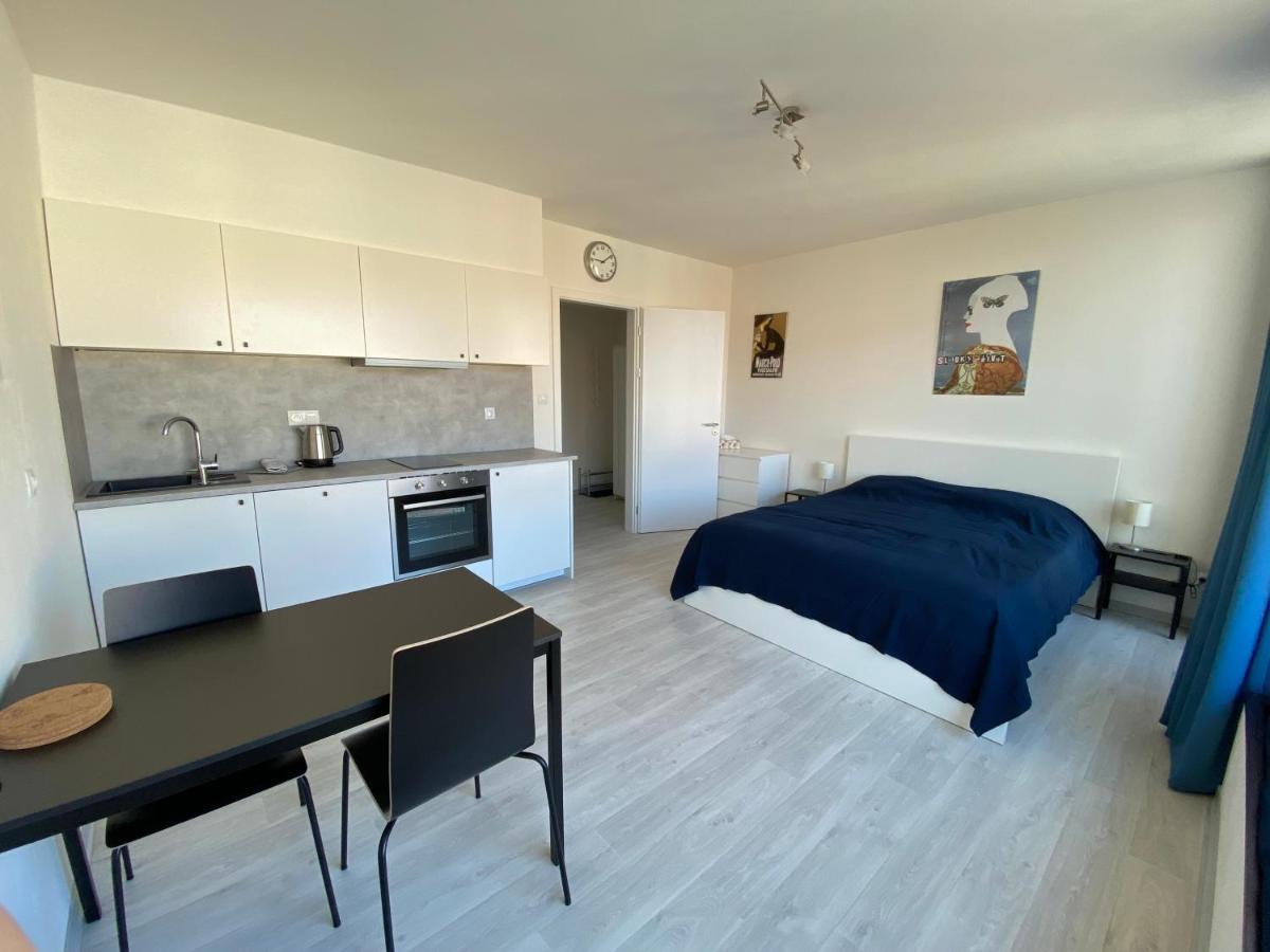 Cozy Studio With Garage In The City Center Plzen Bagian luar foto